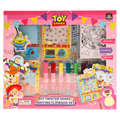 Toy Story DIY Twister Shake Painting Flipbook Set