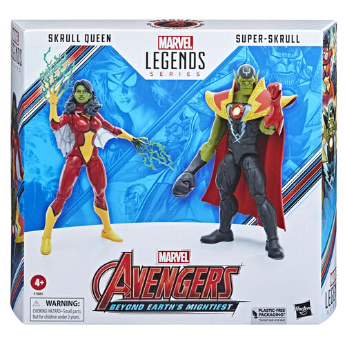 Marvel Legends Series Skrull Queen and Super-Skrull