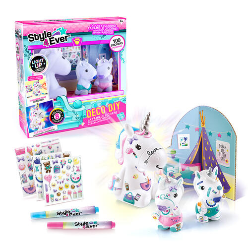 Style 4 Ever The Unicorn Family Light Up