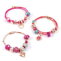 Make It Real Halo Charms Bracelets Think Pink