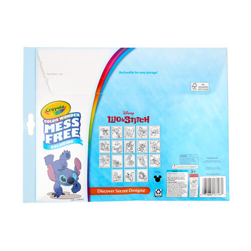 Crayola Disney Lilo & Stitch Color Wonder Mess Free Coloring Book