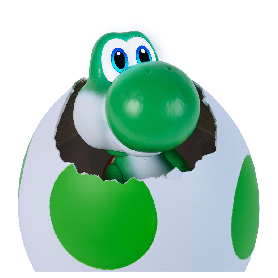 yosshi　③ The Super Mario Galaxy Movie Interactive Yoshi Egg Action Figure