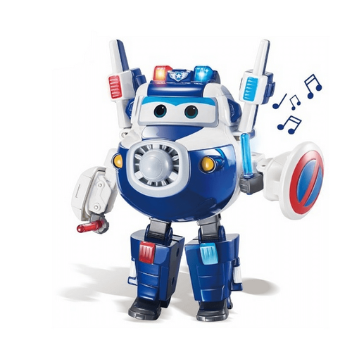 Super Wings Deluxe Transforming Supercharged Paul
