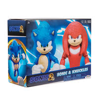 Sonic 2 Movie 4 Inch Figure 2-Pack Sonic & Knuckles