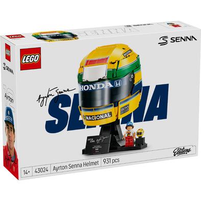 (Pre-order) LEGO Editions Ayrton Senna Helmet Building Set 43024 (Expected September 2026)