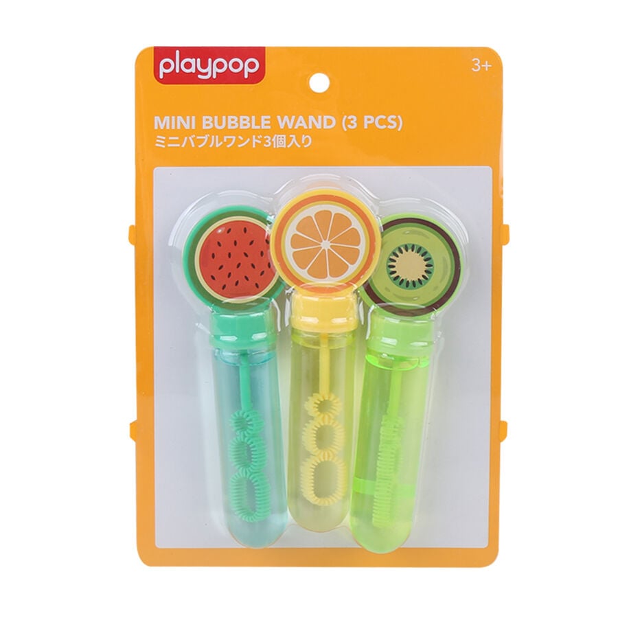 3本セットThe POnist in Glow PenC Bubble1000 playpop Mini Bubble Wand (3 Pcs) | Toys”R”Us – Singapore