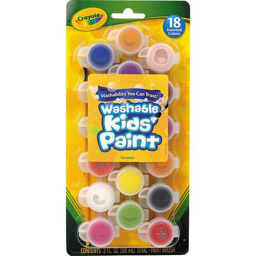 Crayola Kids Poster Paints With Brush