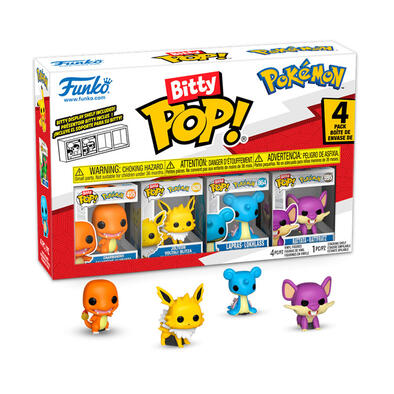 Blister 4 figures Bitty POP Pokemon Charmander 