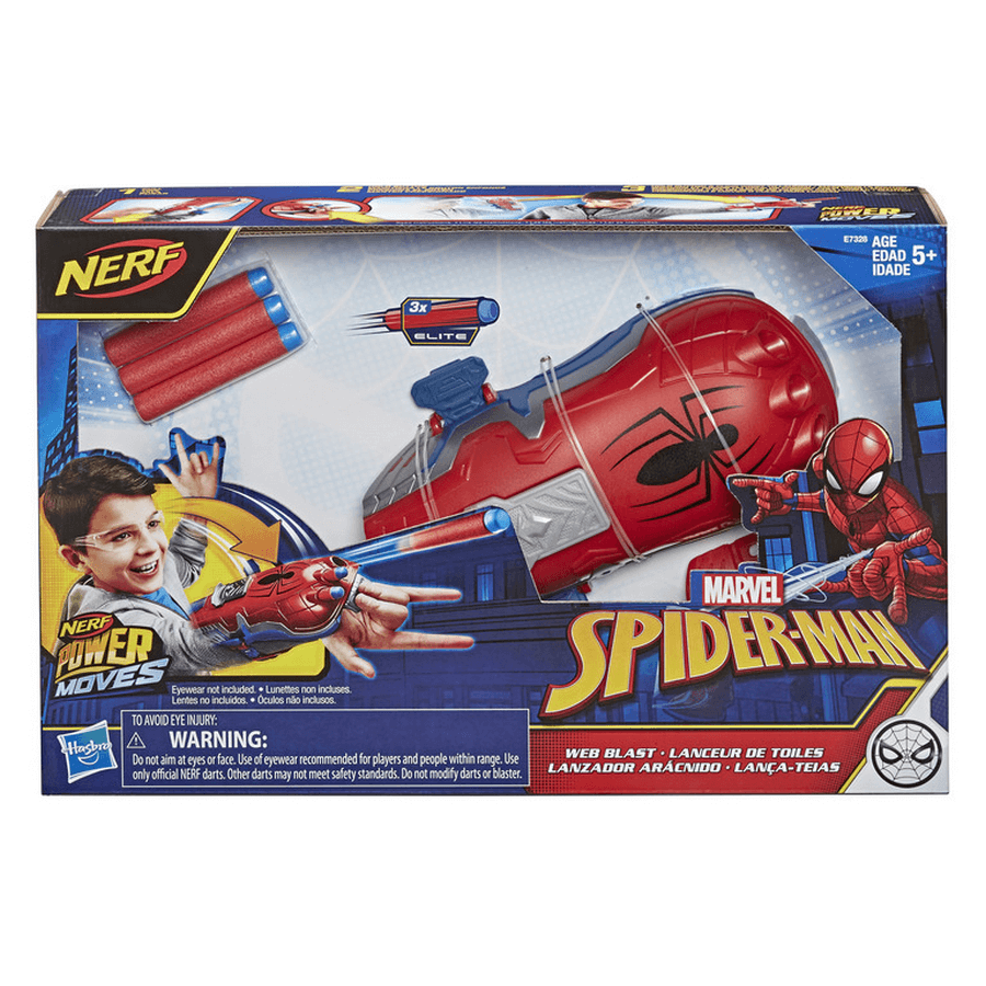 NERF Power Moves Marvel Spider-Man Web 