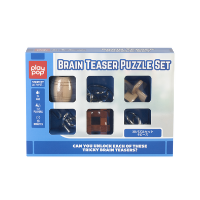 Play Pop Brain Teaser Puzzle Set Strategy Game