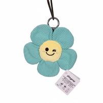 playpop Funky Flower Plush Keychain - Green