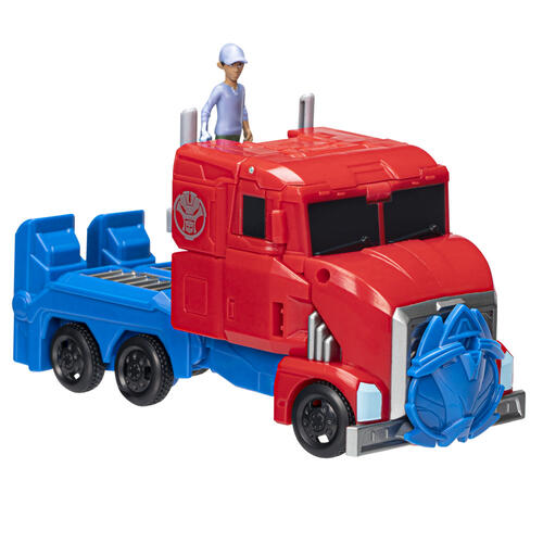 Transformers EarthSpark Spin Changer Optimus Prime and Robby Malto