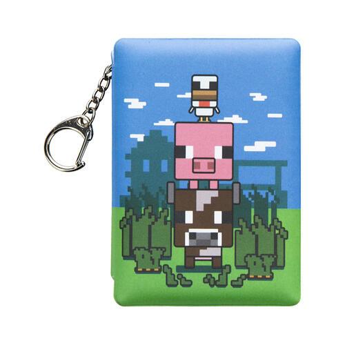 Paladone Minecraft Mini Puffy Notepad Keyring