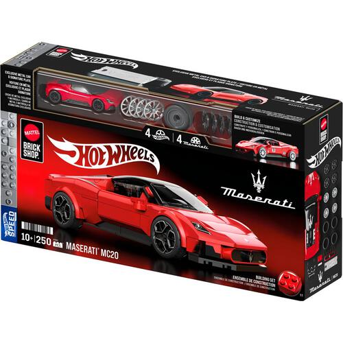 Mattel Brickshop Hot Wheels Racer Maserati