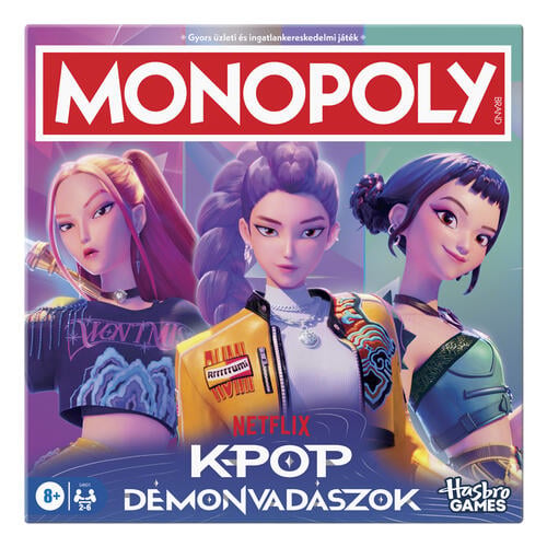 (Pre-order) Monopoly KPop Demon Hunters Edition Board Game (Expected End July 2026)