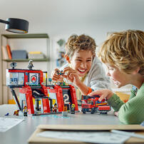 LEGO City Fire Station with Fire Truck 60414