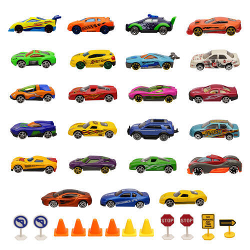 playpop 35 Piece Die-cast & Accessory Pack