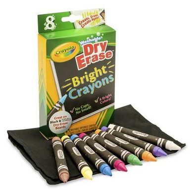 Crayola Dry Erase Crayons Brights