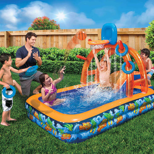 Banzai Wild Waves Water Park Inflatable Activity Pool