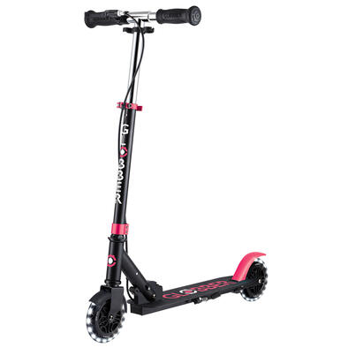 Globber Flow Element Junior Lights Black-Pink