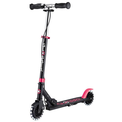 Globber Flow Element Junior Lights Black-Pink
