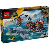 (Pre-order) LEGO Jurassic World Mosasaurus Dinosaur Boat Attack 77983 (Estimated August 2026)