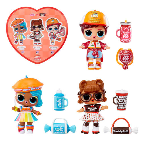 LOL Surprise Loves Mini Sweets Deluxe Tootsie Series 3 with 3 Dolls