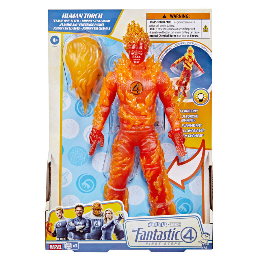 Marvel Human Torch Flame-On Flyer | Toys”R”Us – Singapore