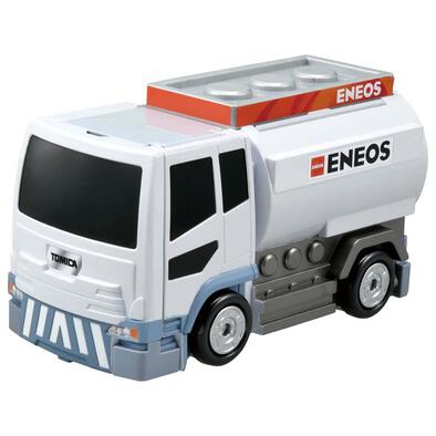 Tomica Transform Tank Truck Gas Station