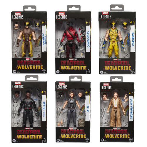 Marvel Legends Series Deadpool & Wolverine Action Figure - Assorted (1 Pc)