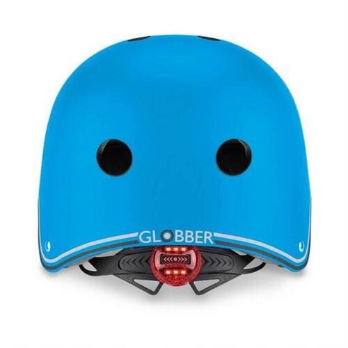Globber Helmet Primo Lights Sky Blue