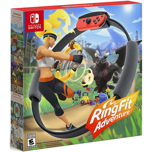 Nintendo Switch Ring Fit Adventure Set With Ring-Con & Leg Strap