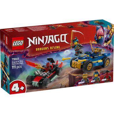 LEGO Ninjago Rogue vs. Drix Race Car Duel 71840