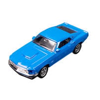 playpop 1:60 Diecast Car 1969 Ford Mustang Boss 429