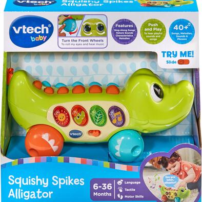 Vtech Squishy Spikes Alligator