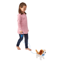 Pitter Patter Pets Walk Along Puppy Brown And White