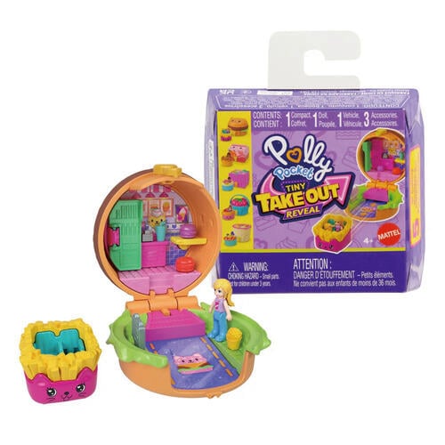Polly Pocket Mini Tiny Take Out Reveal - Assorted