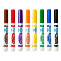 Crayola 8 Ct Classic Broad Line Washable Marker