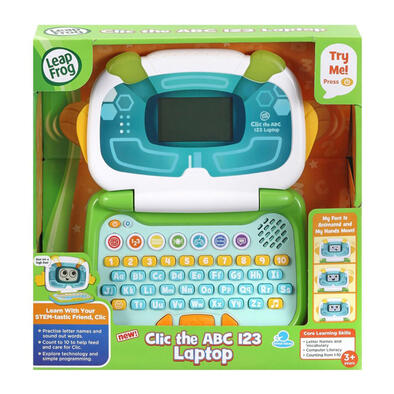 LeapFrog Clic The ABC 123 Laptop - Green