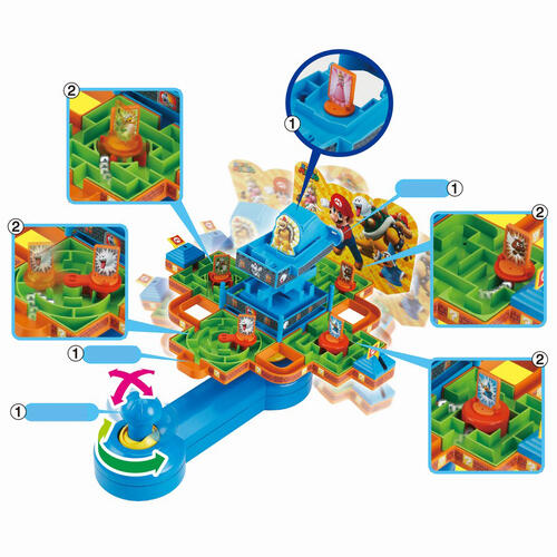 Super Mario Maze Game Deluxe