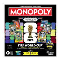 (Pre-order) Monopoly Panini Prizm: FIFA World Cup Edition Board Game (Estimated Early May 2026)