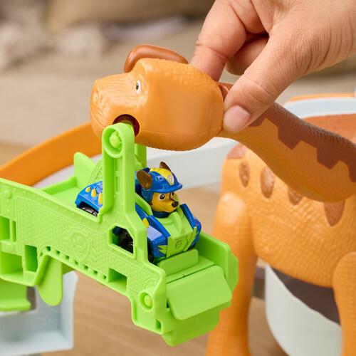 Paw Patrol The Dino Movie Lift & Race Dino Deluxe Playset