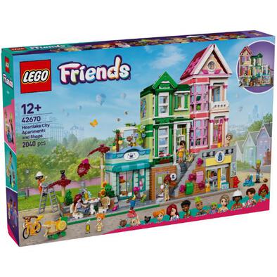 LEGO Friends Heartlake City Apartments and Stores