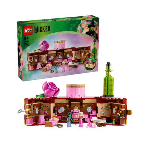 LEGO&reg; Wicked Glinda & Elphaba&rsquo;s Dormitory Collectible Toy Model 75683
