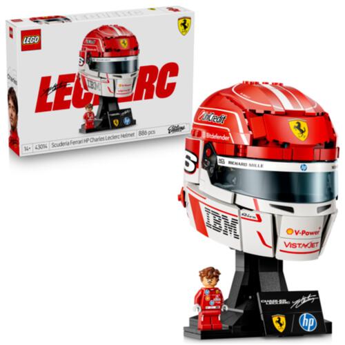 LEGO Editions Formula 1 Scuderia Ferrari HP Charles Leclerc Helm 43014