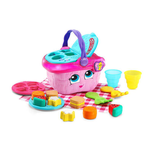 LeapFrog Shapes & Sharing Picnic Basket - Pink
