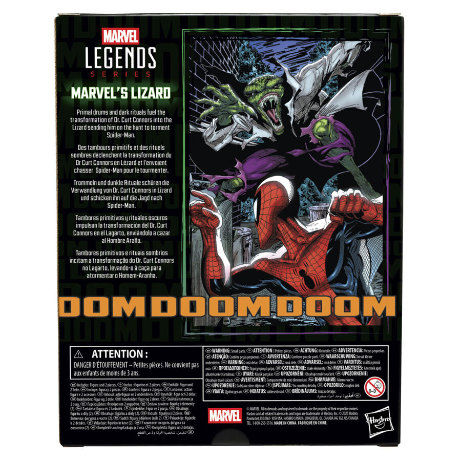 Marvel Legends Series Spider-Man Marvel's Lizard Action Figure