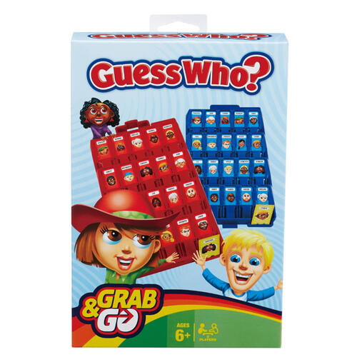 Guess Who Grab & Go Travel Game