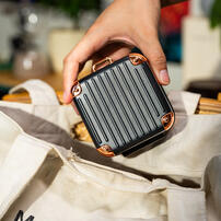 playpop Retro Vinyl Speaker - Black