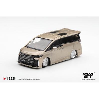 (Pre-order) Mini Gt Toyota Vellfire 40 Kuhl Gold Metallic / Blister Packaging (Expected October 2026)